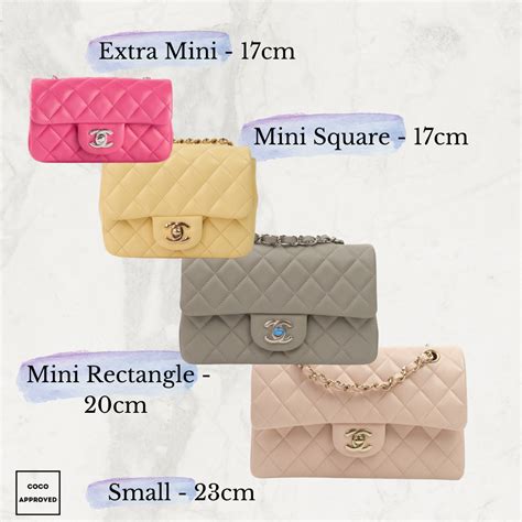 chanel flap 20cm|chanel flap size comparison.